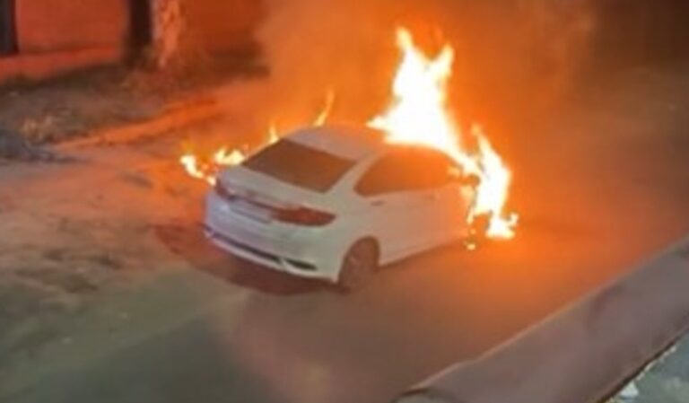 Jaipur Car Fire