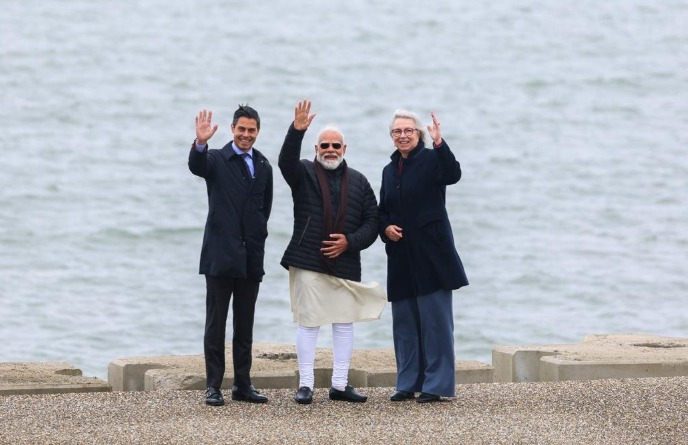 Netherland PM Rob Jetten- Narendra Modi