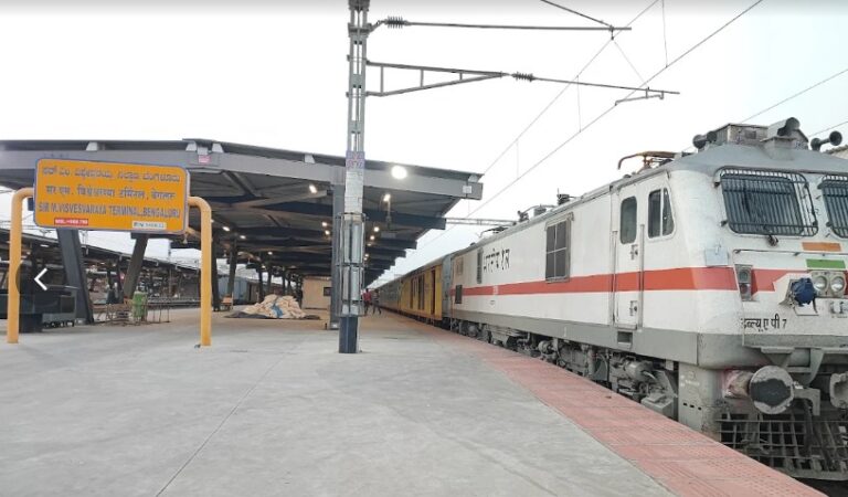SVMT Railway Station- Train 1