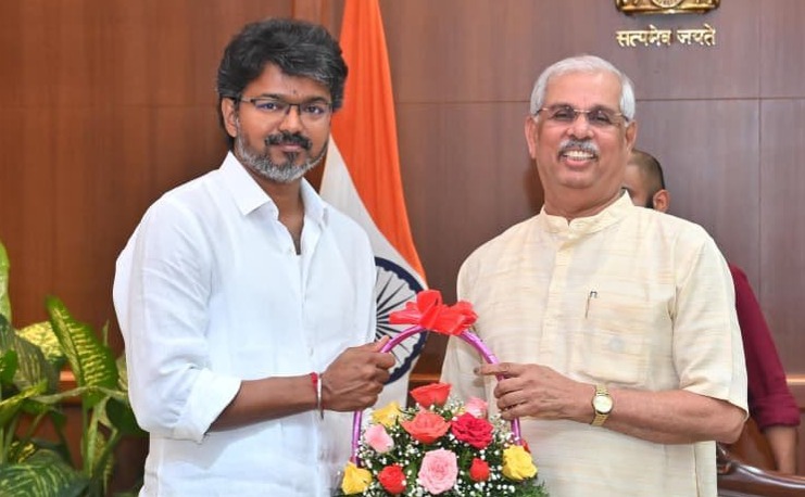 Vijay Meet Governor