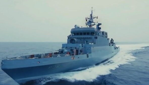 INS Dunagiri- INS Sanshodhak - INS Agray